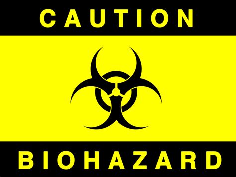 Danger Biohazard Symbol Clipart Best