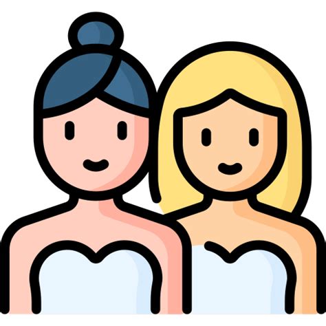 same sex marriage special lineal color icon