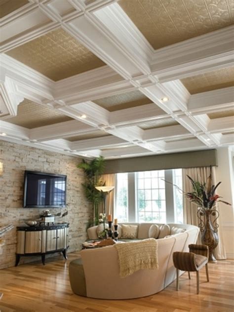 The best ceiling design ideas can be performed on tall walls in your dining and living room. 20 Stylish Ceiling Design Ideas