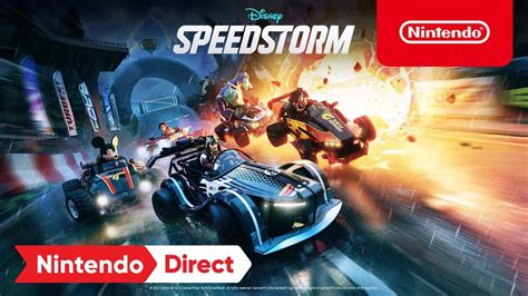 Disney Speedstorm Nintendo Direct 2922 Nintendo Switch Youtube
