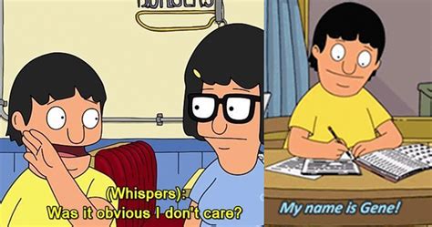 15 Sassy Times Gene From Bobs Burgers Made Us Say Same