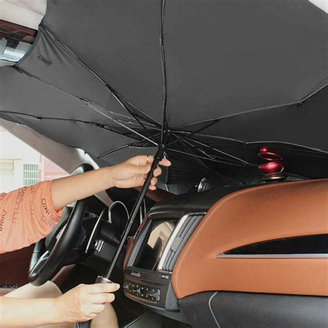 Windshield Sun Shade Universal Car Cover Sunshade Front Window Mount Umbrella Ebay