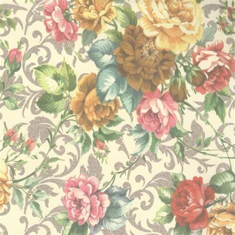 Vintage Roses Wrapping Paper