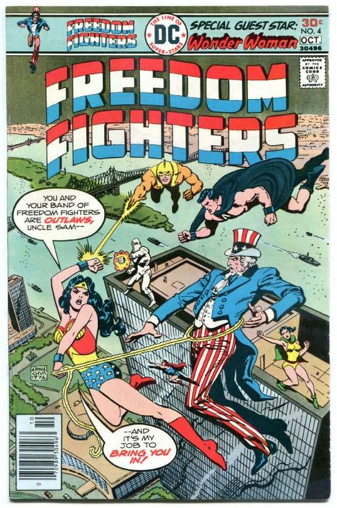 Freedom Fighters Vf Issues Wonder Woman Uncle Sam Comic Books