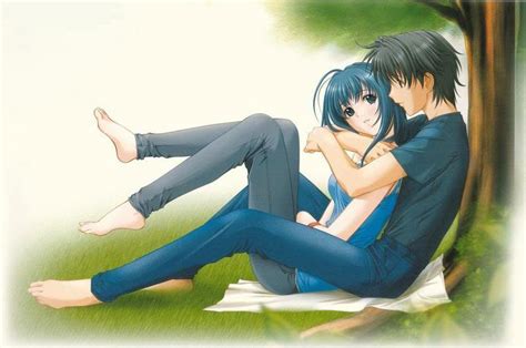 Anime hug hugging couple guy couples happy boy wallpapers cute hd mood skirt blouse wallpaperup boys nightcore background wallpapertag wallpaperplay. Anime Hug Wallpaper - WallpaperSafari