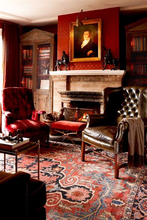 English Manor English House English Library Zigarren Lounges Home