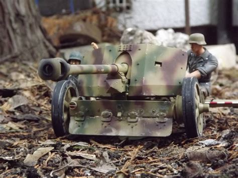 German Pak 40 Anti Tank Gun Crew Dak Rc Tanks