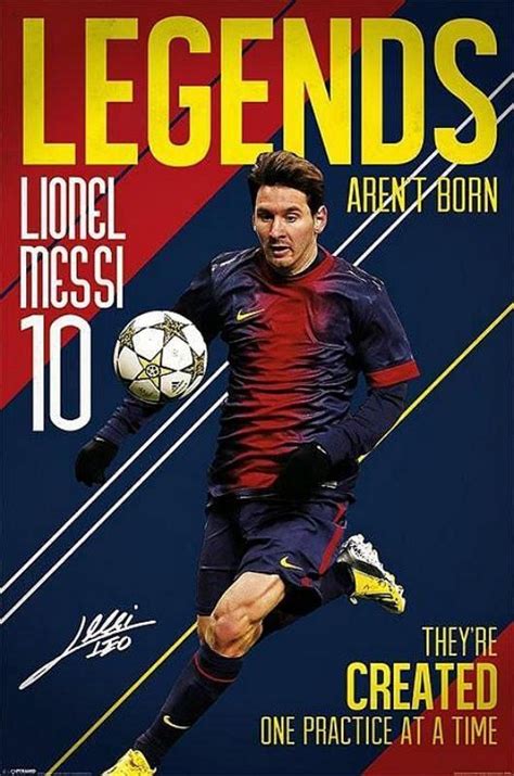Messi Legends Maxi Poster 61cm X 915cm New And Sealed Messi