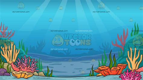 Under the sea 3d is a beautiful reminder that movies can take us to places we've never been before. Under The Sea Background - Clipart Cartoons By VectorToons