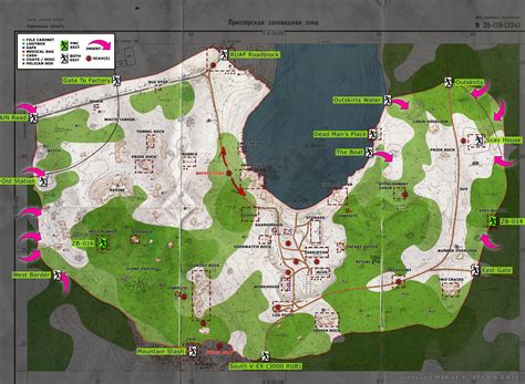 Mapas De Escape From Tarkov Guía Con Todos Los Mapas Y Sus Puntos De