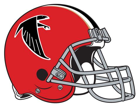 The atlanta falcons logo is a remarkable example of visual consistency. Atlanta Falcons Helmet - National Football League (NFL ...