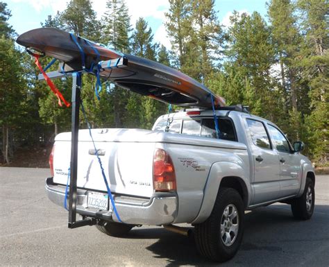 Darby Extend A Truck Kayak Carrier W Hitch Mounted Load Extender And