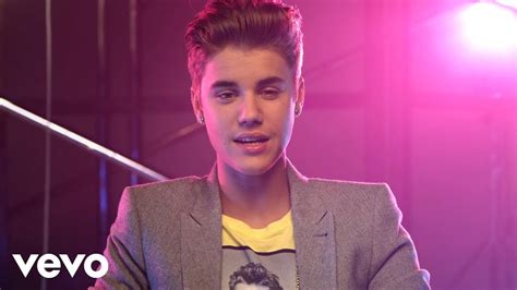 Justin Bieber Vevocertified One Time Video Commentary Youtube