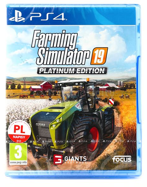 Farming Simulator 19 Platinum Edition Pl Ps4 Gamefinitypl