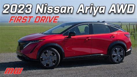 2023 Nissan Ariya E 4orce Awd Motorweek First Drive Youtube