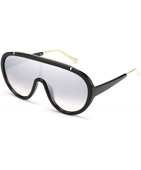 2020 Fashion Metal Rimless Mirror Sunglasses Men Oversize Brand
