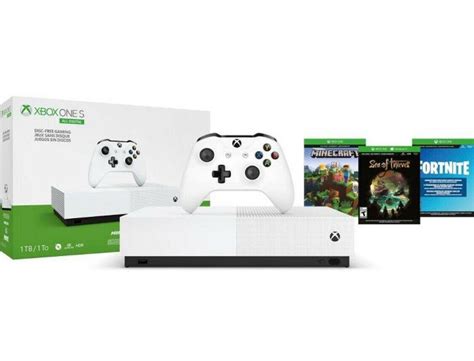 Оригінальний Microsoft Xbox One S 1tb All Digital Editionminecraftsea