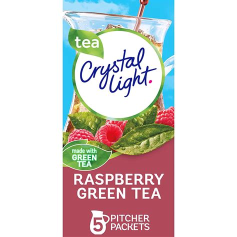 Crystal Light Raspberry Green Tea Drink Mix 53g Grocery