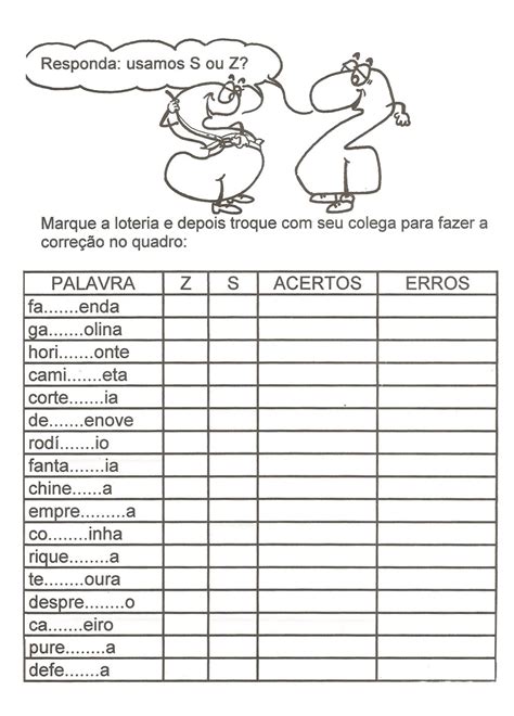 Palavras Com Z E S