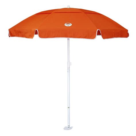 Orange Beach Umbrellas At
