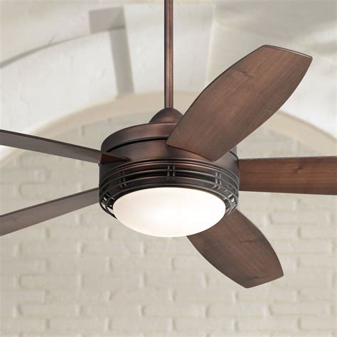You can change the speed of the fan by pulling on the chain. 60" Casa Vieja Modern Outdoor Ceiling Fan with Light LED ...