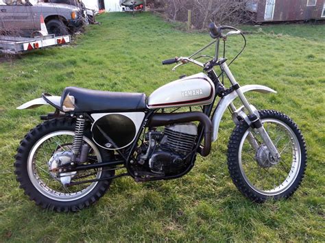 1973 Yamaha Sc500 Vintage Classic Motocross Twin Shock Motorcycle