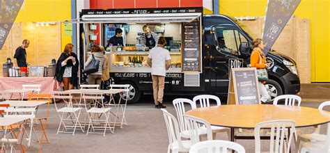 Here are the three best food stocks to buy in august. People Buying Food At Food Truck On The Street Stock Photo ...