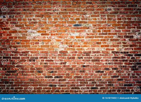 Old Red Brick Wall Texture Background Stock Photo Image Of Retro