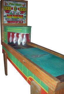 Duck Pin Alley Restoration Vintage Game Room Arcade Game Machines