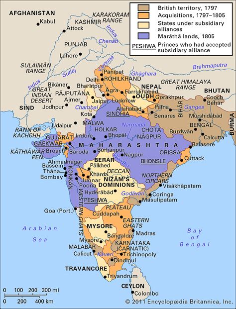 Maratha Empire History Definition Map And Facts Britannica