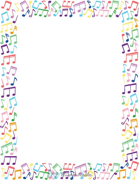 Music Note Borders