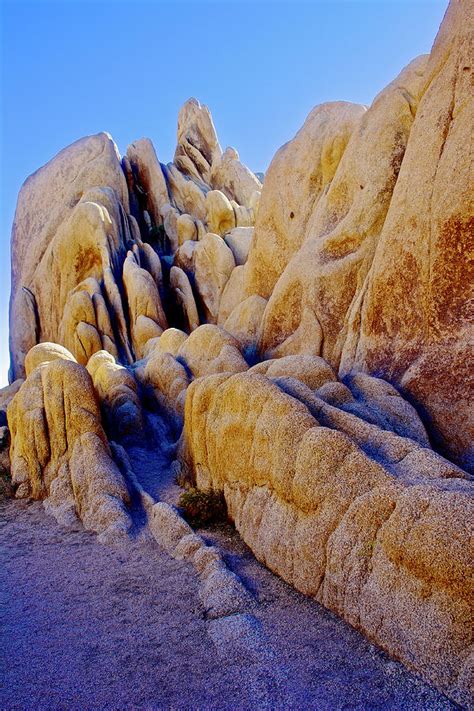 Fin Rocks Part Of Arch Rock In Joshua Tree National Park California