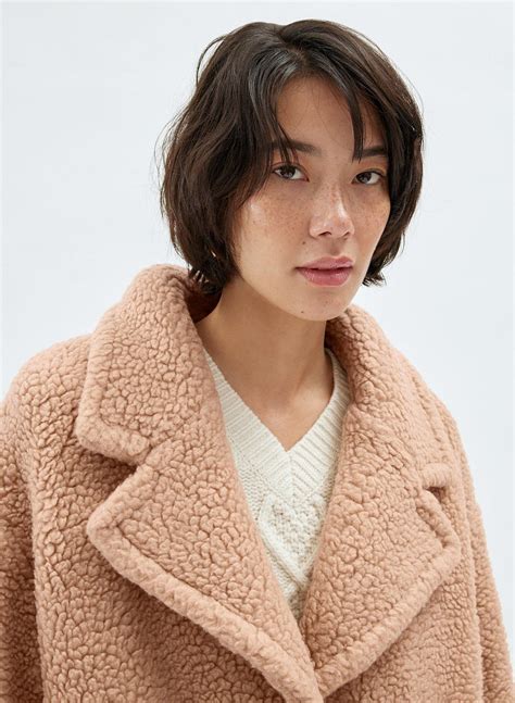 Branded Goods Wool Coat