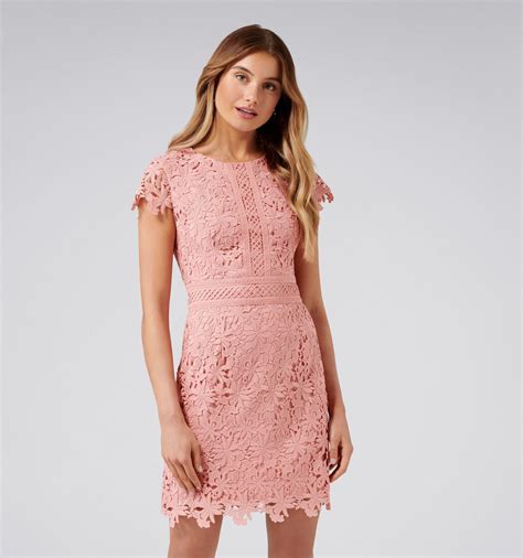 Bentley Lace Dress Rose Bloom Womens Fashion Forever New Lace