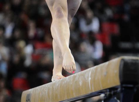 Show the beauty of the sport in your images. LSU Georgia Gymnastics | Georgia's Courtney McCool warms ...