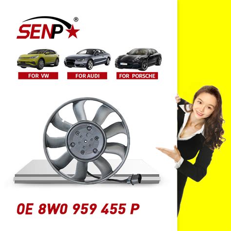 Senp High Quality Electric Radiator Fan For Audi A A Q