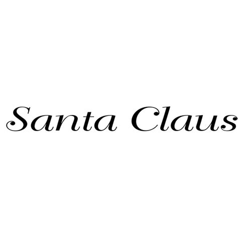 Santa Signature Santa Claus Holiday Stamper Simply Stamps