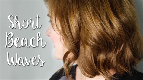 Frisuren Für Dünne Kurze Haare 5 Minuten Undone Beachwaves Youtube