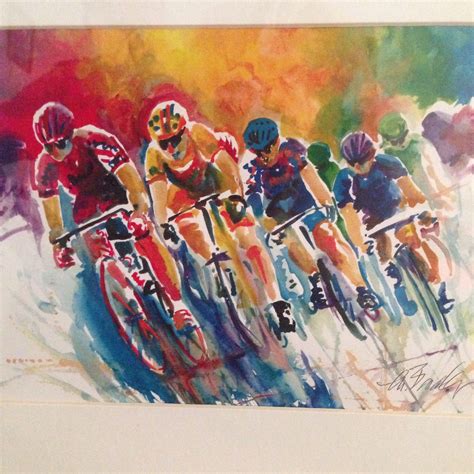 Bicycle Race Watercolor By Marilynne Bradley Arte Em Aquarela Ideias