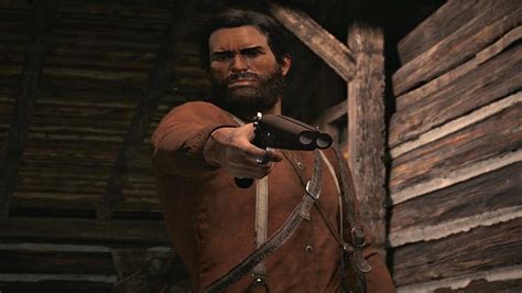 Red Dead Redemption 2 John Marston Reveals His Gun Skills Youtube