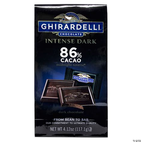 Ghirardelli Intense Dark Midnight Reverie 86 Cacao Singles Bag 412