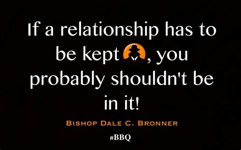 Secret Relationships Bishop Dale C Bronner Bbq