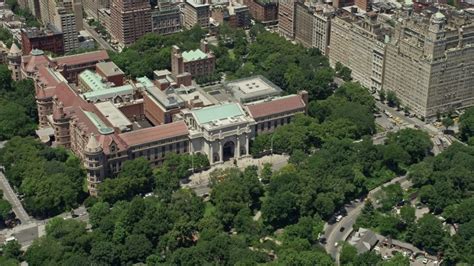 5k Stock Footage Aerial Video Orbiting The Museum Of Natural History