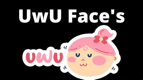 Uwu Face W Font Online
