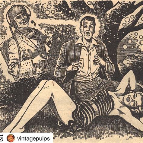 vintagepulps make repost art by alex schomburg from startling stories early 1950s i have
