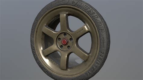 Jdm Wheel T37 Buy Royalty Free 3d Model By Ktkr 5f36206 Sketchfab