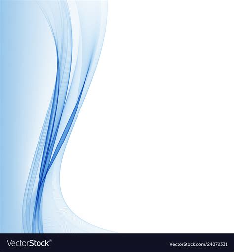 Blue Abstract Wave Abstract Background Wave Vector Image