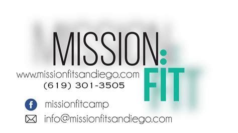 Mission Fit Promo Video 17 Youtube
