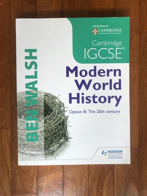 Cambridge Igcse Modern World History Textbook Hobbies And Toys Books