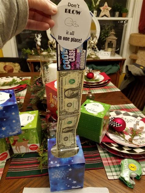 Creative Fun Way To Gift Cash Money For Christmas Birthday Graduations